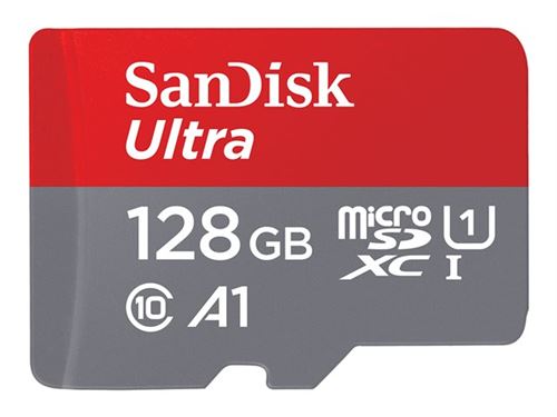 Acheter SanDisk Ultra - Carte mémoire flash - 128 Go - A1 / UHS Class 1 / Class10 - microSDXC UHS-I État correct - 13,54 € SanDisk Ultra - Carte mémoire flash - 128 Go - A1 / UHS Class 1 / Class10 - microSDXC UHS-I État correct - N/A reconditionné disponible sur Fnac