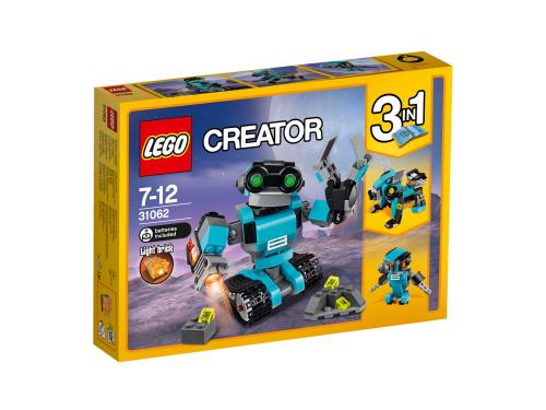 Acheter LEGO® Creator 3 en 1 31062 Le robot explorateur État correct - 70,39 € LEGO® Creator 3 en 1 31062 Le robot explorateur État correct - Lego reconditionné disponible sur Fnac