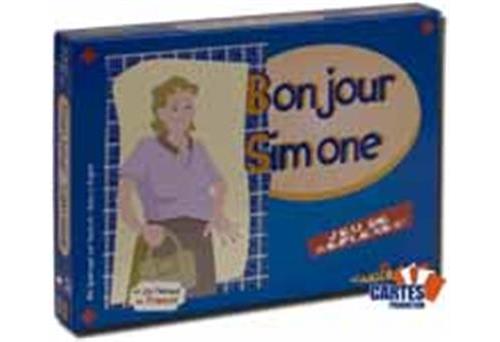 Acheter Bonjour Simone - jeu de 52 cartes cartonnées plastifiées État correct - 23,21 € Bonjour Simone - jeu de 52 cartes cartonnées plastifiées État correct - reconditionné disponible sur Fnac