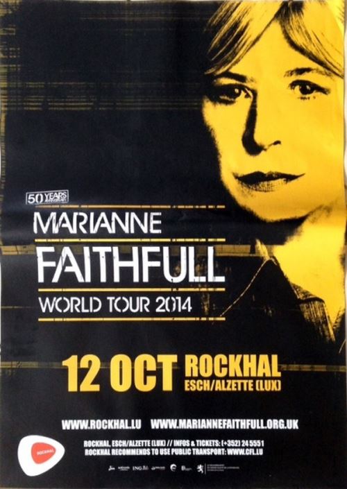 Marianne FAITHFULL - 60x80 cm - AFFICHE / POSTER État correct - N/A reconditionné disponible sur Fnac