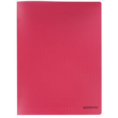 Cahier piqure 48 pages couverture polypropylène 24x32cm seyes 90g rouge État correct - N/A reconditionné disponible sur Fnac