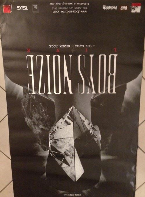 Boys Noize - 80x120 cm - AFFICHE / POSTER État correct - N/A reconditionné disponible sur Fnac