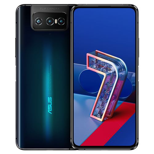 Pack Smartphone Asus Zenfone7 Double SIM 128 Go 5G Noir + Ecouteurs sans fil Bluetooth Sporty BT V985 Noir État correct - Asus reconditionné disponible sur Fnac