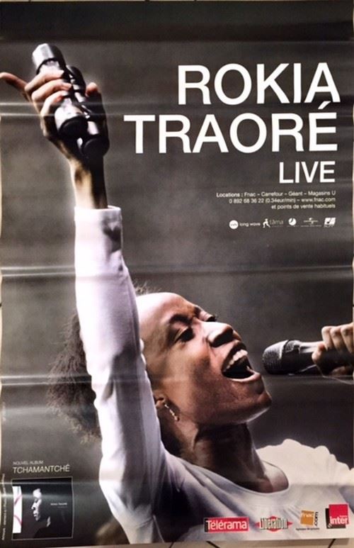 Rokia Traoré - 80x120 cm - AFFICHE / POSTER État correct - N/A reconditionné disponible sur Fnac