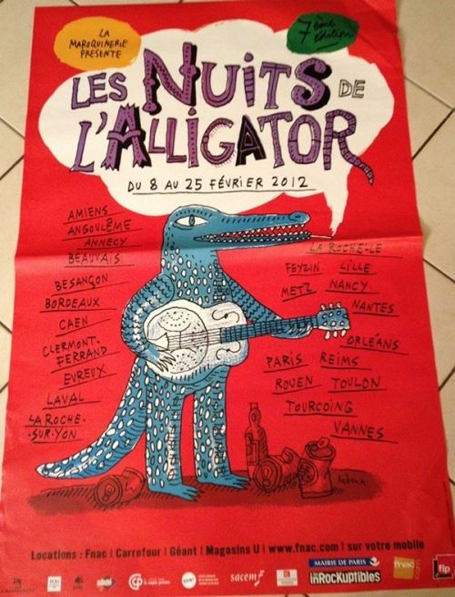 La Nuit De L'Alligator - 80x120 cm - AFFICHE / POSTER État correct - N/A reconditionné disponible sur Fnac