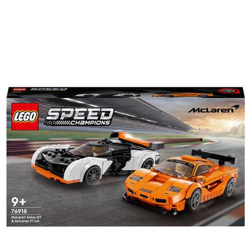 LEGO® Speed Champions 76918 McLaren Solus GT et McLaren F1 LM État correct - Lego Speed Champions reconditionné disponible sur Fnac