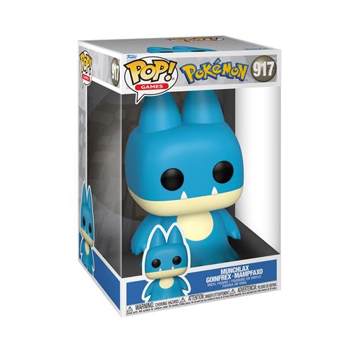 Figurine Funko Pop Jumbo Pokémon Goinfrex État correct - Funko reconditionné disponible sur Fnac