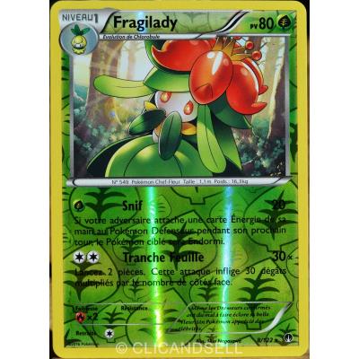carte Pokémon 8/122 Fragilady 80 PV - REVERSE XY - Rupture Turbo NEUF FR État correct - Pokémon reconditionné disponible sur Fnac