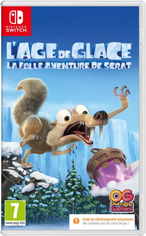 L’Âge de Glace: La Folle Aventure de Scrat Code in a Box Nintendo Switch État correct - Bandai Namco reconditionné disponible sur Fnac