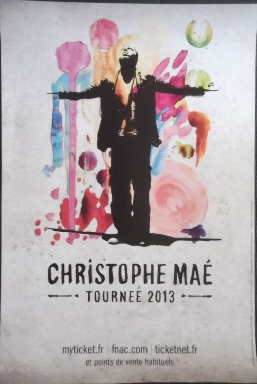 Christophe MAE - 40x60 cm - AFFICHE / POSTER État correct - N/A reconditionné disponible sur Fnac