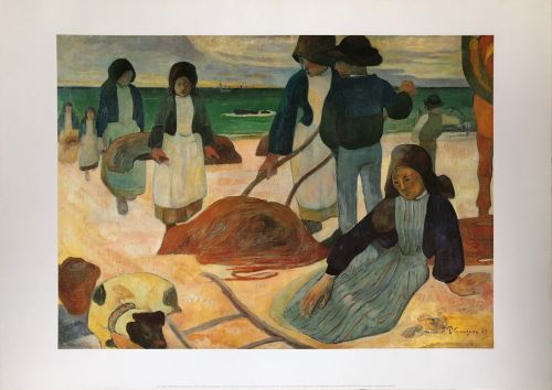 Paul Gauguin - Les ramasseuses de varech - AFFICHE État correct - N/A reconditionné disponible sur Fnac