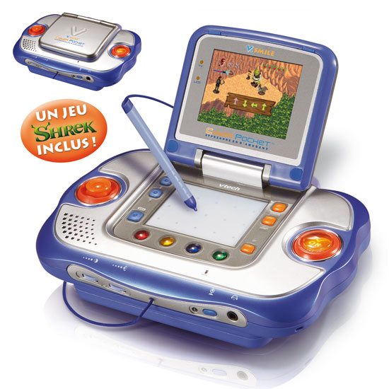 Acheter VTech Console V.Smile Cyber Pocket + Jeu Shrek État correct - 49,95 € VTech Console V.Smile Cyber Pocket + Jeu Shrek État correct - VTech reconditionné disponible sur Fnac