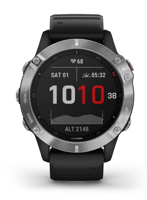 Acheter Montre connectée Garmin Fenix 6 Argent avec bracelet noir État correct - 274,99 € Montre connectée Garmin Fenix 6 Argent avec bracelet noir État correct - Garmin reconditionné disponible sur Fnac