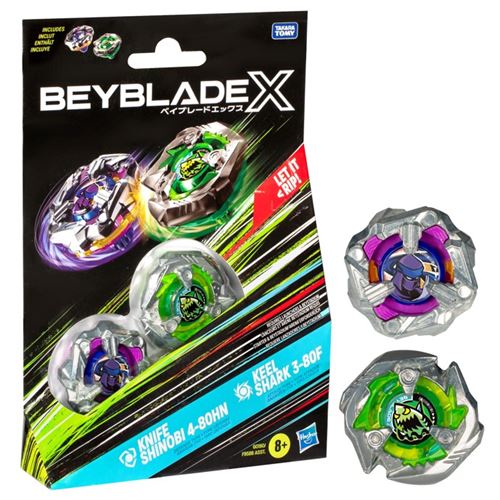 Acheter Jeu de plein air Beyblade X Dual Pack Modèle aléatoire État correct - 24,90 € Jeu de plein air Beyblade X Dual Pack Modèle aléatoire État correct - Beyblade reconditionné disponible sur Fnac