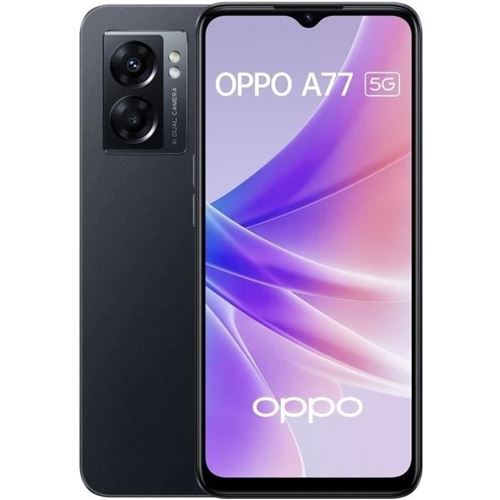 Acheter Smartphone OPPO A77 - 64Go - 5G - Noir (2022) État correct - 102,41 € Smartphone OPPO A77 - 64Go - 5G - Noir (2022) État correct - N/A reconditionné disponible sur Fnac