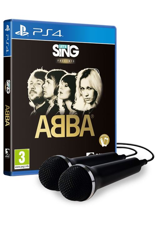 Acheter Let's Sing presents ABBA + 2 Micros PS4 État correct - 24,99 € Let's Sing presents ABBA + 2 Micros PS4 État correct - Koch Media reconditionné disponible sur Fnac