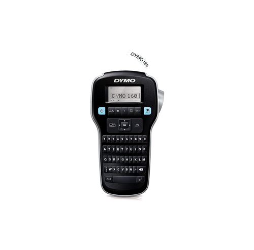 DYMO LabelMANAGER 160 - Étiqueteuse - Noir et blanc - Rouleau (1,3 cm) - impression par 2 lignes État correct - Dymo reconditionné disponible sur Fnac