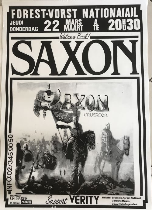 Acheter Saxon - 70x100 cm - AFFICHE / POSTER État correct - 37,99 € Saxon - 70x100 cm - AFFICHE / POSTER État correct - N/A reconditionné disponible sur Fnac