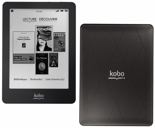 Kobo eReader Glo - Lecteur eBook - 2 Go - 6"" monochrome E Ink (1024 x 768) - écran tactile - Logement microSD - Wi-Fi - noir État correct - Kobo reconditionné disponible sur Fnac