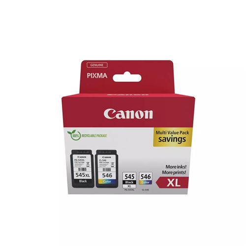 Acheter Pack de 2 cartouches Canon Pixma PG545XL+CL546 SEC État correct - 51,99 € Pack de 2 cartouches Canon Pixma PG545XL+CL546 SEC État correct - Canon reconditionné disponible sur Fnac