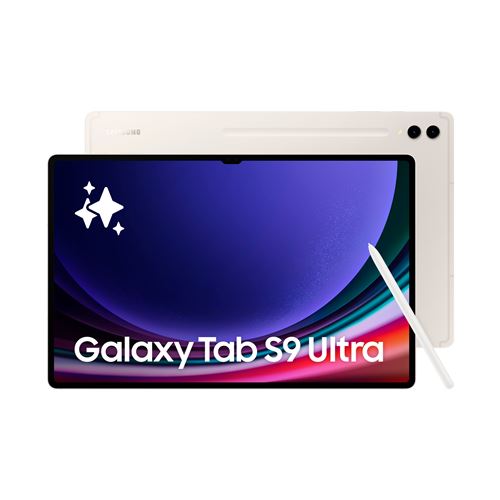 Acheter Tablette tactile Samsung Galaxy Tab S9 Ultra 14.6"" Wifi 256 Go Crème État correct - 1025,99 € Tablette tactile Samsung Galaxy Tab S9 Ultra 14.6"" Wifi 256 Go Crème État correct - Samsung reconditionné disponible sur Fnac