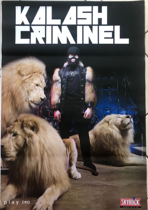 Kalash Criminel - Tour 2019 - AFFICHE État correct - N/A reconditionné disponible sur Fnac