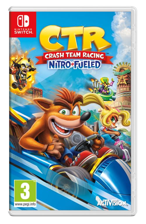 Crash Bandicoot Team Racing Nitro Fueled Nintendo Switch État correct - Koch Media reconditionné disponible sur Fnac