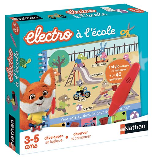Jeu éducatif Nathan Petit éléctro à l'école État correct - N/A reconditionné disponible sur Fnac