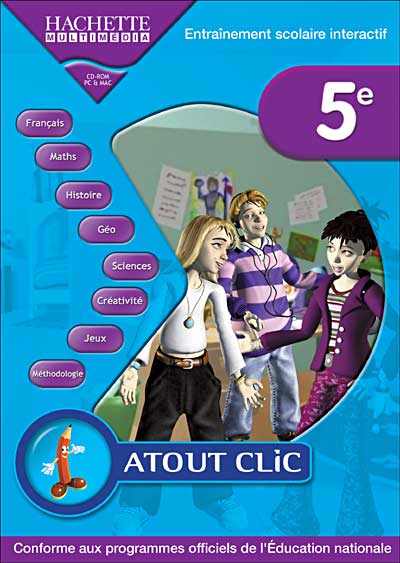 Atout Clic 5ème État correct - Hachette Multimédia reconditionné disponible sur Fnac