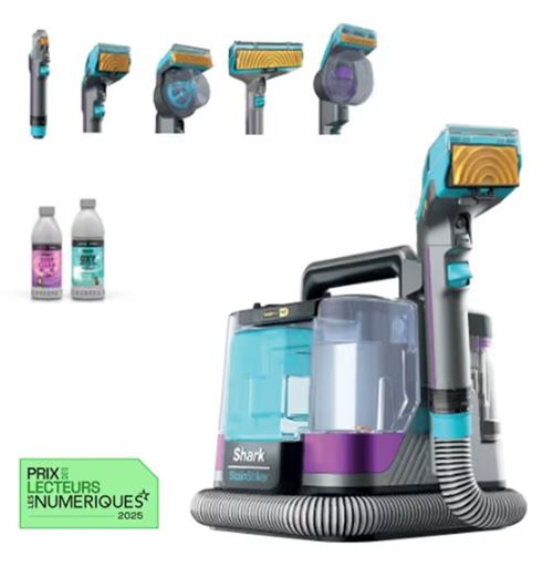 Acheter Shampouineuse Détacheur Animaux Shark StainStriker HairPro Pet PX250EUT Bleu Rose État correct - 160,99 € Shampouineuse Détacheur Animaux Shark StainStriker HairPro Pet PX250EUT Bleu Rose État correct - Shark reconditionné disponible sur Fnac