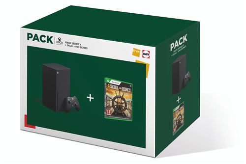 Pack Fnac Console Xbox Series X Noir + Skull and Bones État correct - Xbox reconditionné disponible sur Fnac