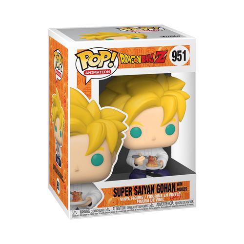 Figurine Funko Pop Animation Dragon Ball Z S9 SS Gohan with Noodles État correct - Funko reconditionné disponible sur Fnac