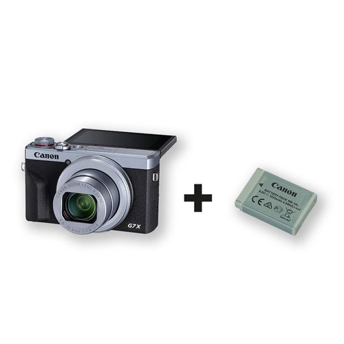 Acheter Compact pour Vlogging Canon PowerShot G7X Mark III Silver + 2éme batterie État correct - 999,00 € Compact pour Vlogging Canon PowerShot G7X Mark III Silver + 2éme batterie État correct - Canon reconditionné disponible sur Fnac