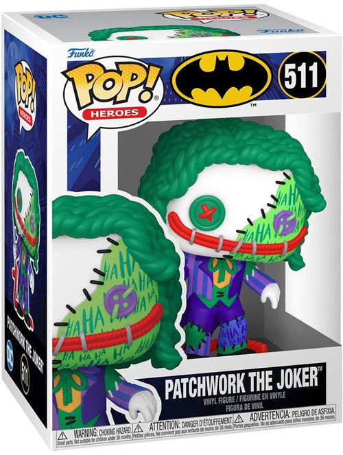Acheter Figurine Funko Pop! - Batman - Patchwork Joker? État correct - 30,34 € Figurine Funko Pop! - Batman - Patchwork Joker? État correct - N/A reconditionné disponible sur Fnac