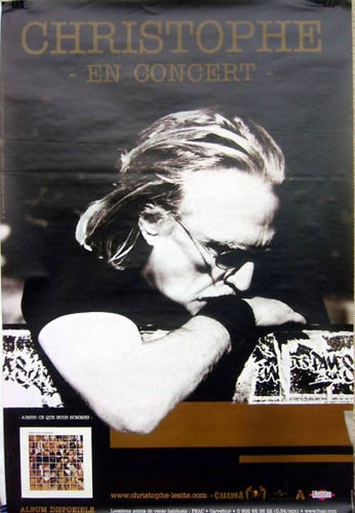 Christophe - 80x120 cm - AFFICHE / POSTER État correct - N/A reconditionné disponible sur Fnac