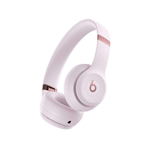 Casque audio supra-auriculaire sans fil Beats Solo 4 Bluetooth Rose pastel État correct - Beats reconditionné disponible sur Fnac