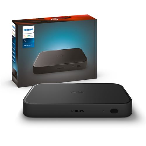 Sync Box 2 Philips Hue Play 8K Noir État correct - Philips Hue reconditionné disponible sur Fnac
