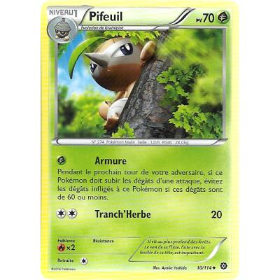 Carte Pokemon - XY11- Offensive vapeur - Pifeuil - PV 70 - 10/114 - Peu Commune - VF État correct - Asmodee reconditionné disponible sur Fnac