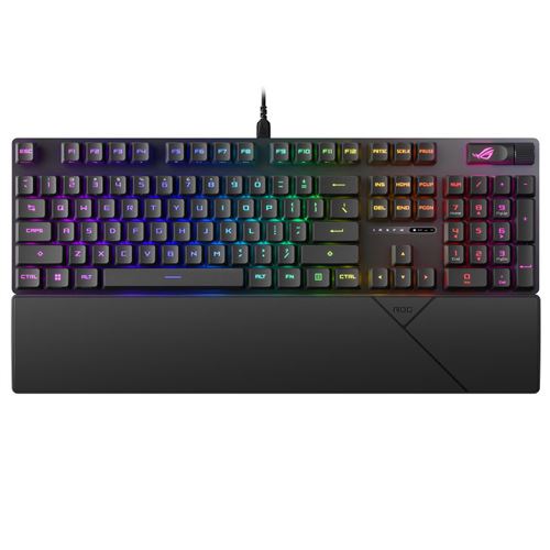 Acheter Clavier gaming filaire Azerty avec switches optiques Asus ROG Strix Scope II RX Noir État correct - 116,99 € Clavier gaming filaire Azerty avec switches optiques Asus ROG Strix Scope II RX Noir État correct - Asus reconditionné disponible sur Fnac