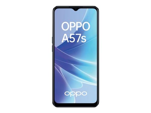 Smartphone Oppo A57s 6.56"" Double nano SIM 128 Go Noir étoilé État correct - Oppo reconditionné disponible sur Fnac