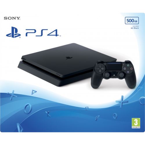 Pack Console Sony PS4 Slim 500 Go Noire État correct - Sony reconditionné disponible sur Fnac