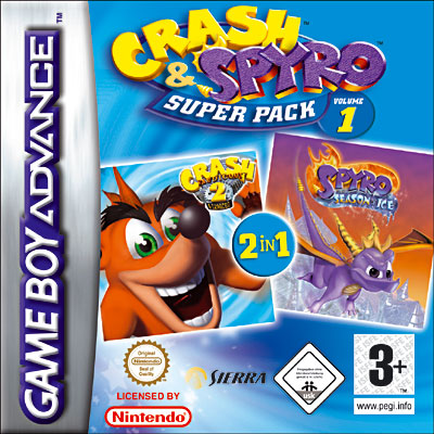 Crash & Spyro Super Pack Volume 1 État correct - Vivendi Games reconditionné disponible sur Fnac