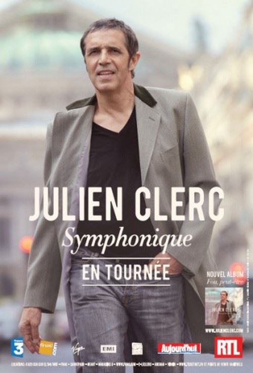 Julien CLERC - 80x120 cm - AFFICHE / POSTER État correct - N/A reconditionné disponible sur Fnac
