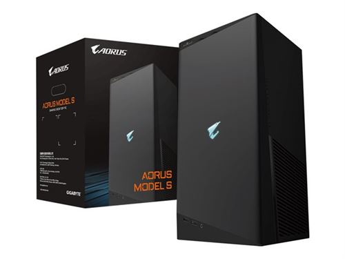 AORUS MODEL S - SFF Core i9 11900K / jusqu'à 5.3 GHz - RAM 32 Go - SSD 2 To - NVMe, SSD 1 To - GF RTX 3080 - Gigabit Ethernet, 2.5 Gigabit Ethernet - Aucun SE fourni - moniteur : aucun État correct - N/A reconditionné disponible sur Fnac