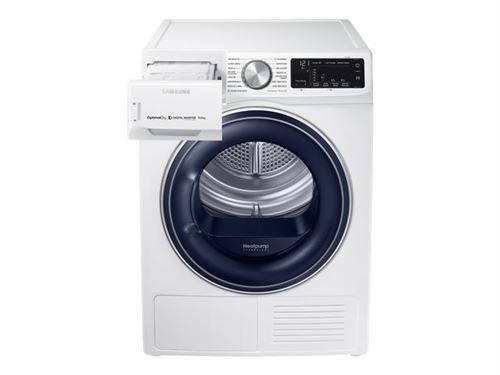Samsung QuickDrive DV90N62632W - Sèche-linge - WiFi - largeur : 60 cm - profondeur : 65 cm - hauteur : 85 cm - chargement frontal - blanc État correct - Samsung reconditionné disponible sur Fnac