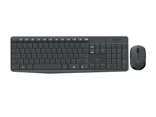 Pack Logitech Clavier et Souris Sans fil MK235 Noir État correct - Logitech reconditionné disponible sur Fnac
