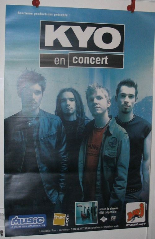 Acheter KYO - 80x120 cm - AFFICHE / POSTER État correct - 17,99 € KYO - 80x120 cm - AFFICHE / POSTER État correct - N/A reconditionné disponible sur Fnac