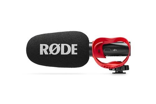 Microphone à condensateur Rode Go Noir et Rouge État correct - Rode reconditionné disponible sur Fnac