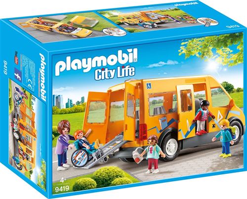 Playmobil City Life 9419 Bus scolaire État correct - Playmobil reconditionné disponible sur Fnac