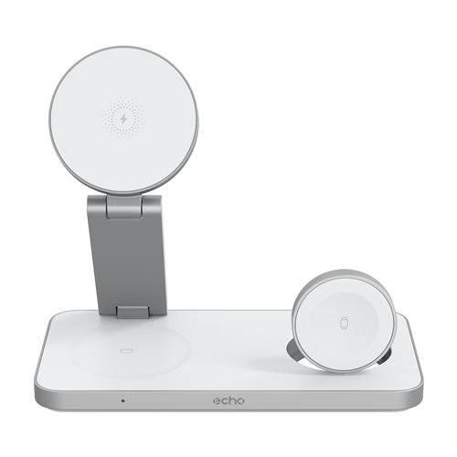 Station de charge rapide sans fil aimantée 3 en 1 Echo Office Station 2 Blanc État correct - Amazon Echo reconditionné disponible sur Fnac